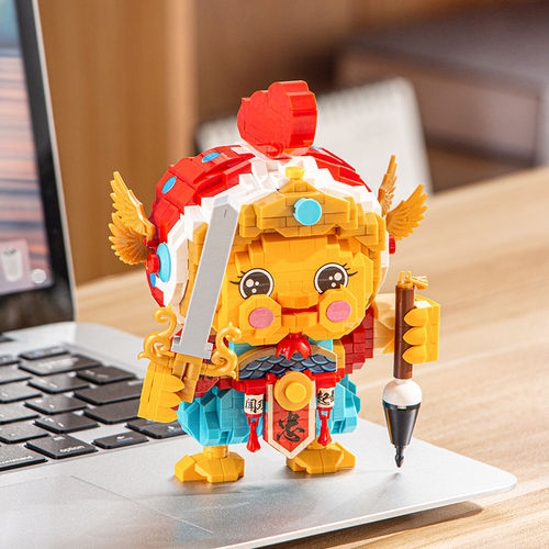 LOZ俐智积木闻鸡起舞微