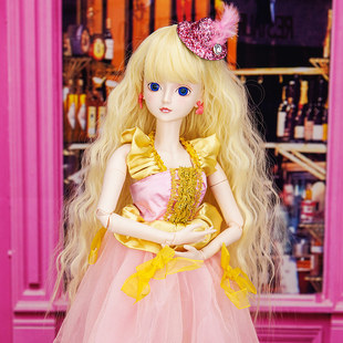 正品叶罗丽娃娃公主款金粉世家娃娃衣服女孩仿真娃娃玩具生日礼物