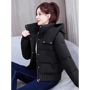 棉袄女款2025新款冬季羽绒棉服外套洋气短款反季加厚棉衣爆款袄子