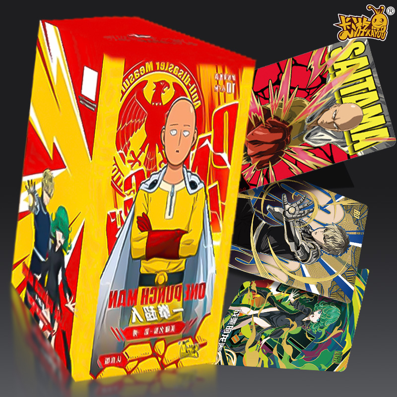 卡游一拳超人卡片认真版第一弹动漫画光头BP限编卡牌周边盲盒正版