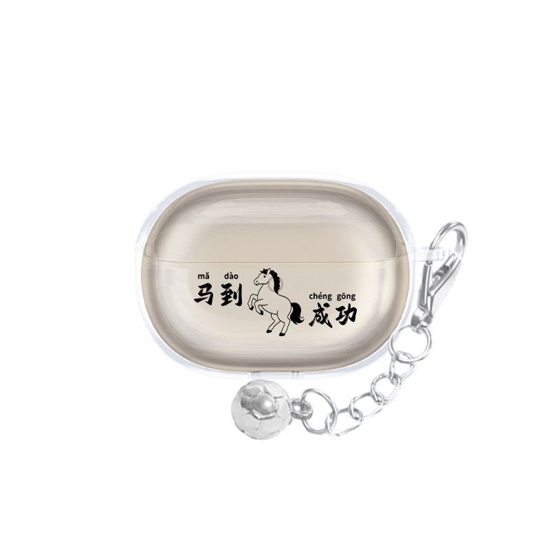 ESCASE适用于华为耳机freebudspro5保护套新款华为FreeBudsPro5马年典藏版保护壳男女高级感透明防摔五代外壳,3C数码配件,耳机保护套,淘宝优惠券,粉丝福利购,淘宝优惠卷