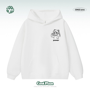 美少女战士可爱卡通ins反差感趣味连帽卫衣春秋健身百搭外套男女