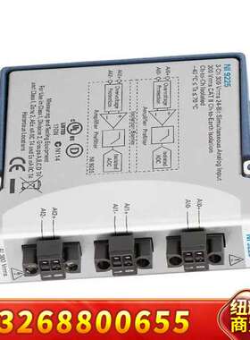 美国NI 电压输入模块NI-9225 螺栓端子 780159议价