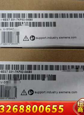 西门子S7-300模块SM331 6ES7 331-7KF0议价
