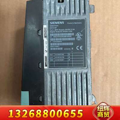 西门子SIMOTION D410 DP控制器，型号6AU14议价