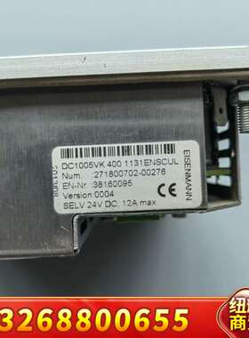 EISENMANN 控制器 DC1005VK 3816009议价