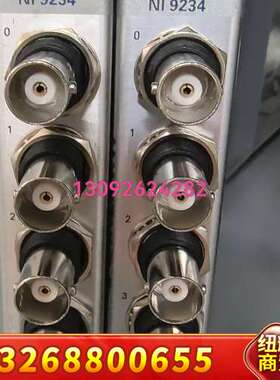 NI 9234 数据采集卡，4通道BNC接口，实物拍摄功能保议价