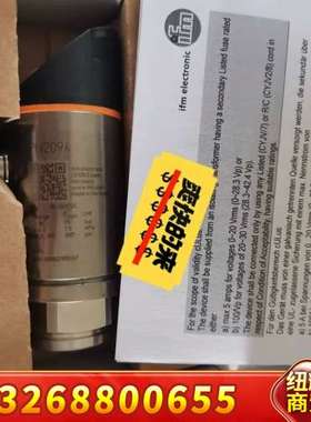 IFM PN2094 德国IFM易福门压力传感器 PN209议价