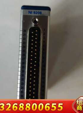 NI9208数据采集模块，正品，37针D-SUB接口议价