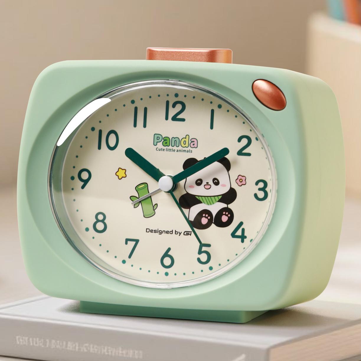 高颜值静音儿童小闹钟