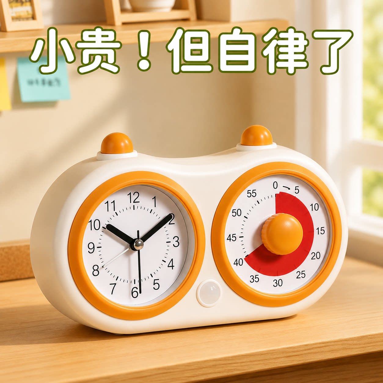 自律神器】闹钟时钟计时器三合一