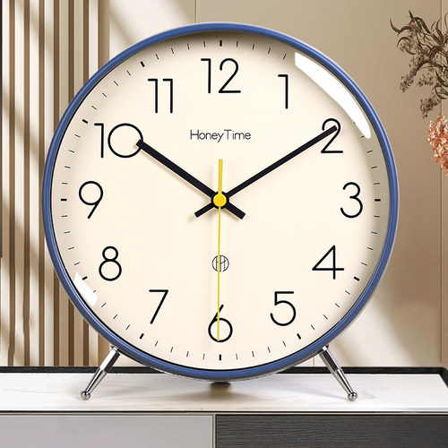 大号静音座钟桌面客厅电视柜时钟