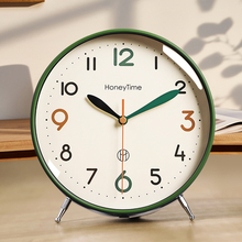 2025新款简约实用座钟客厅桌面摆台式时钟表创意高级台钟静音摆件