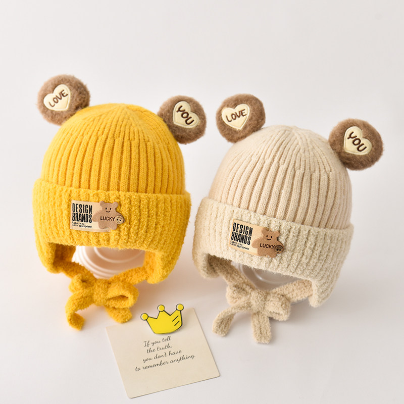 宝宝帽子秋冬季可爱超萌男童女童毛线帽婴幼儿童护耳保暖针织帽男,童装/婴儿装/亲子装,帽子,淘宝优惠券,粉丝福利购,淘宝优惠卷