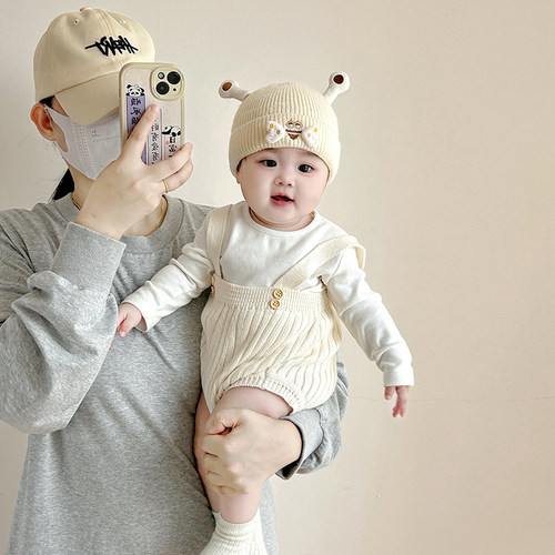 冬季保暖防风可爱毛线帽