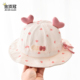 加厚公主风渔夫帽 宝宝女洋气遮阳帽婴幼儿冬季 婴儿帽子春秋季 薄款