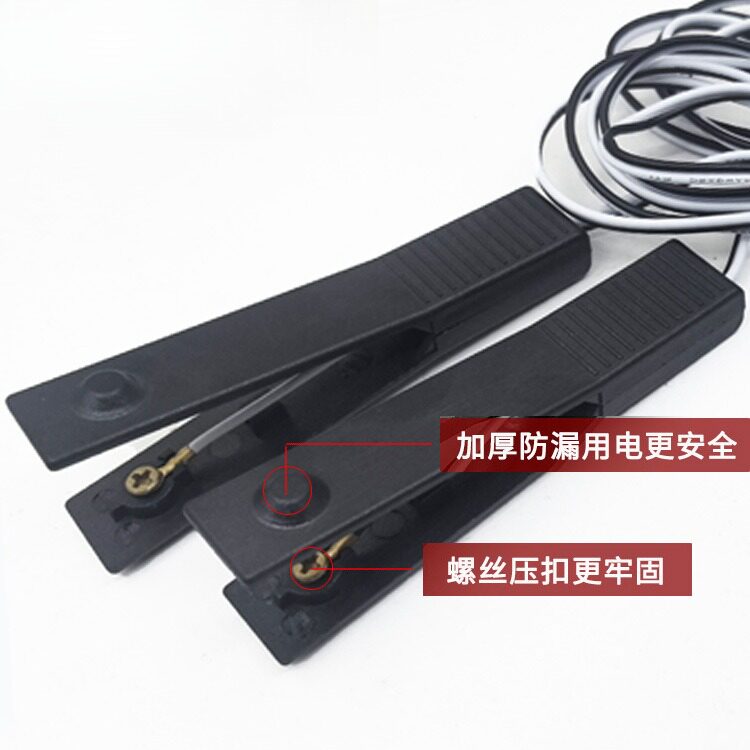 逆变转换器手按开关机头手按开关两线开关dc头1.5米配件纯铜触点图片