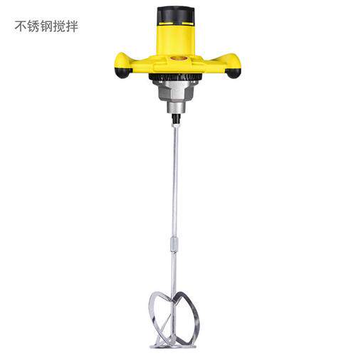 建天下大功率飞机钻腻子粉搅拌机工业级多功能搅拌机水泥混凝土涂