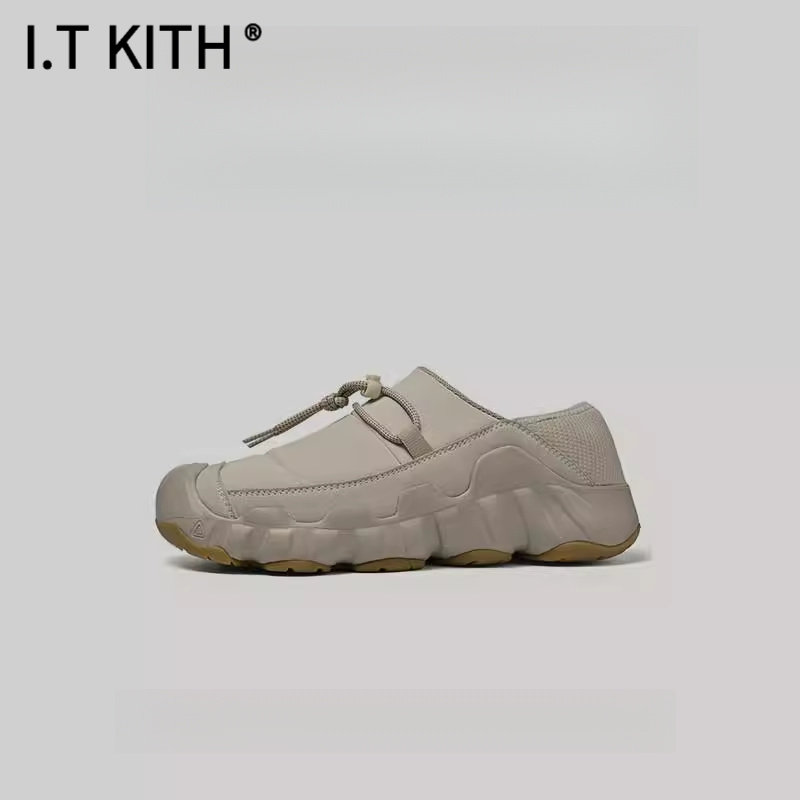 I.T KITH一脚蹬鞋子男鞋2025新款冬季休闲运动户外登山防水轻便加