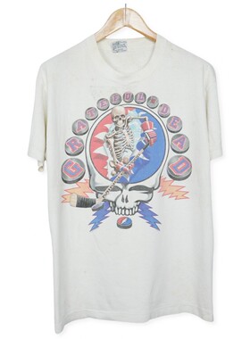 美式古着vintage Grateful Dead感恩至死复古休闲简约宽松短袖T恤