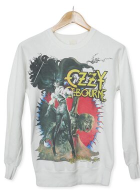 美式古着vintage Ozzy Osbourne奥齐奥斯本复古风流行长袖T恤街头
