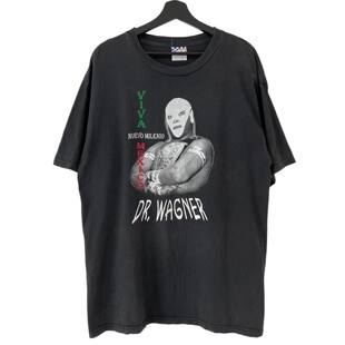 美式古着 Vintage 古着感短袖 T恤 WWE DR WAGNER NUEVO MILENIO