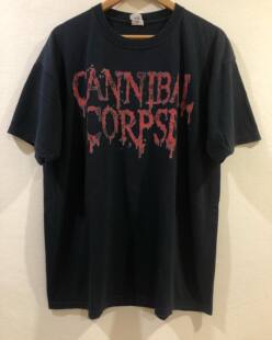 美式古着vintage 食人尸乐队CANNIBAL CORPSE大码短袖T恤街头超酷
