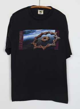 美式古着Vintage 齐柏林飞艇乐队短袖T恤休闲Led Zeppelin Shirt