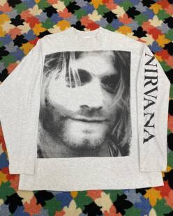 美式古着Vintage 阿美咔叽休闲长袖T恤oversize青春流行小众别致