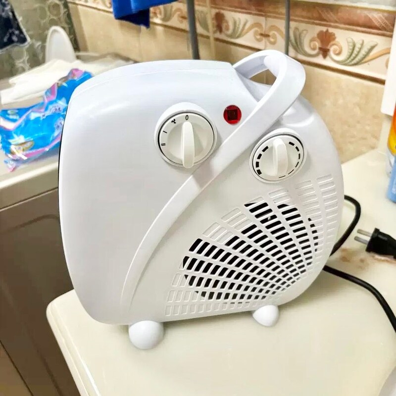 取暖器电暖风机电暖气冷暖冬季浴室两用小型烘干热风机神器办公室