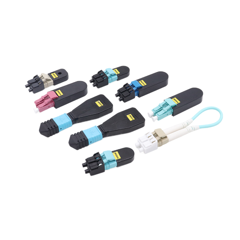 KXOR光模块LC光口迷你回路器Loopback自环器OM1 OM2 OM3 OM4 OM5光纤环路器单模多模网络测试端口诊断12R9314