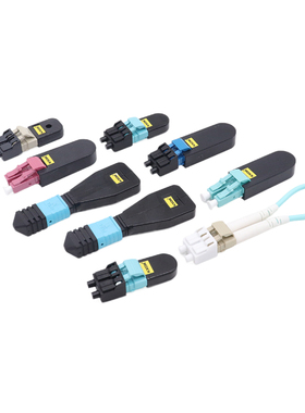 KXOR光模块LC光口迷你回路器Loopback自环器OM1 OM2 OM3 OM4 OM5光纤环路器单模多模网络测试端口诊断12R9314