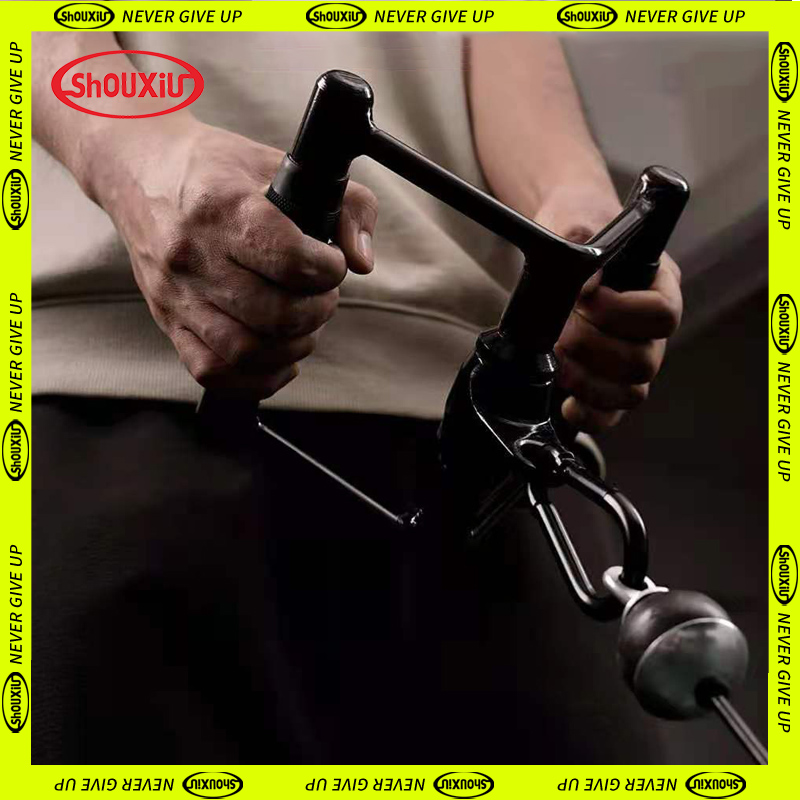 龙门架配件c大全健身器材拉背杆绳索握把划船飞鸟神器高位下拉把