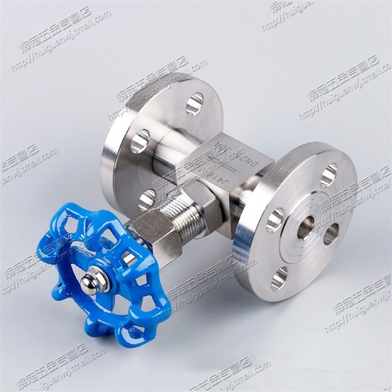 仪表管路用高压针型k阀 J41W,J43W,J48W不锈钢法兰针型阀