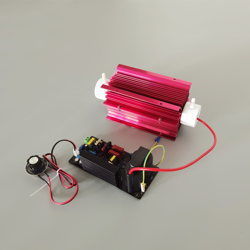 10g臭氧发生器管式臭氧空间水处理消毒机配件石英臭氧.管可调电源