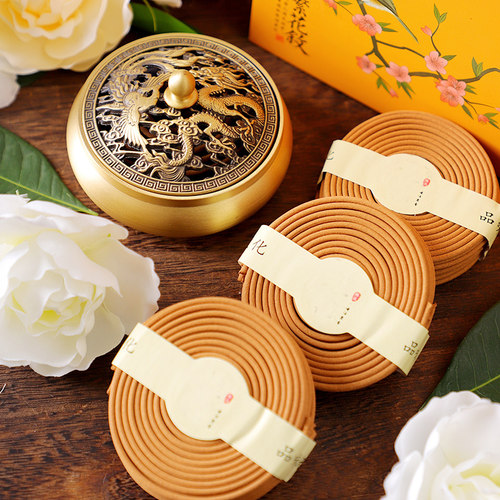 栀子花香a薰茉莉薰衣草天然檀香盘香熏香家用室内厕所卧室持久净