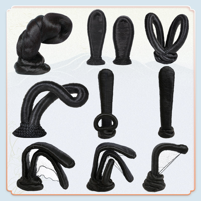 古装假发飞天造型仙女发髻演出假发古风汉服唐风敦煌拍照表演,美发护发/假发,发包/丸子,淘宝优惠券,粉丝福利购,淘宝优惠卷