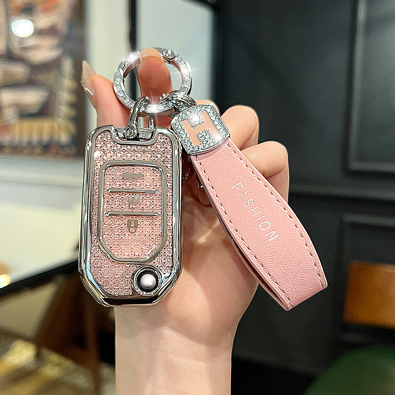 适用于BT缤智钥匙套xrv皓影crv凌派杰德汽车包扣壳思域雅阁飞度