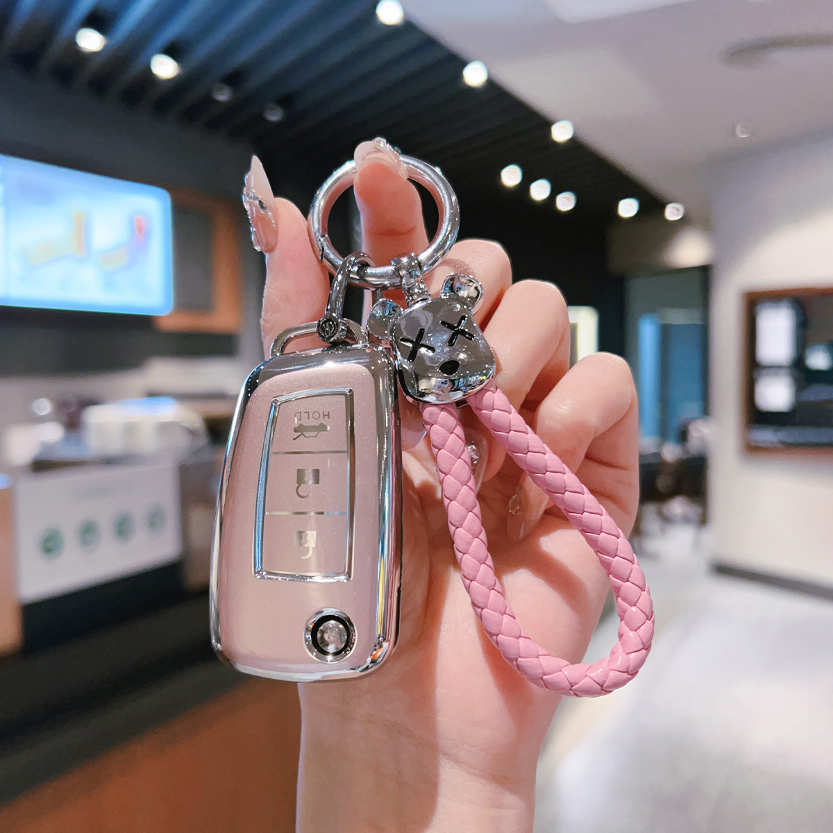 日产汽车钥匙套尼桑骐达