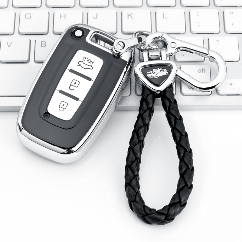 专用起亚智跑钥匙包11/12/14年老款K2福瑞迪K4狮跑K5车遥控壳套扣