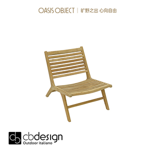 TEAK CBDESIGN 休闲椅 FULL CHAIR VIENNA RELAX
