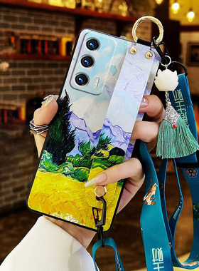 适用真我13pro手机壳oppoRealme12Pro+小众Realme11斜跨绳RealmeV25磨砂RealmeQ5薄款硅胶realme13百搭新款女