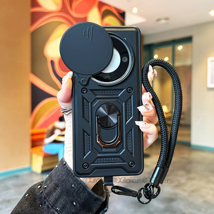 硬壳 X40简约商务X9a高级感X9b全包边X9c硅胶X9d新款 推窗镜头支架手机壳适用荣耀X70保护套X60Pro磨砂时尚 X50