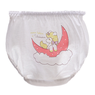 女宝宝内裤纯棉夏季薄款女童三角短裤婴儿面包裤不夹屁屁全棉训练