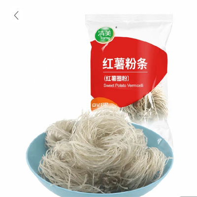 清美红薯粉丝圈粉酸辣粉食材