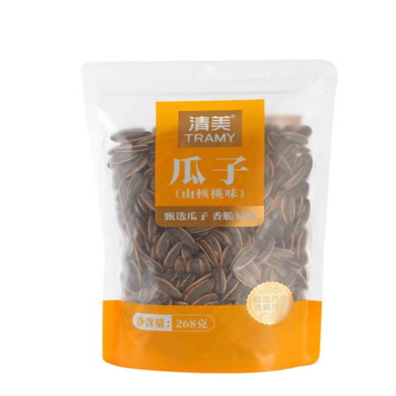 上海清美原味山核桃味焦糖瓜子268克*2袋休闲聚会小食零食包邮