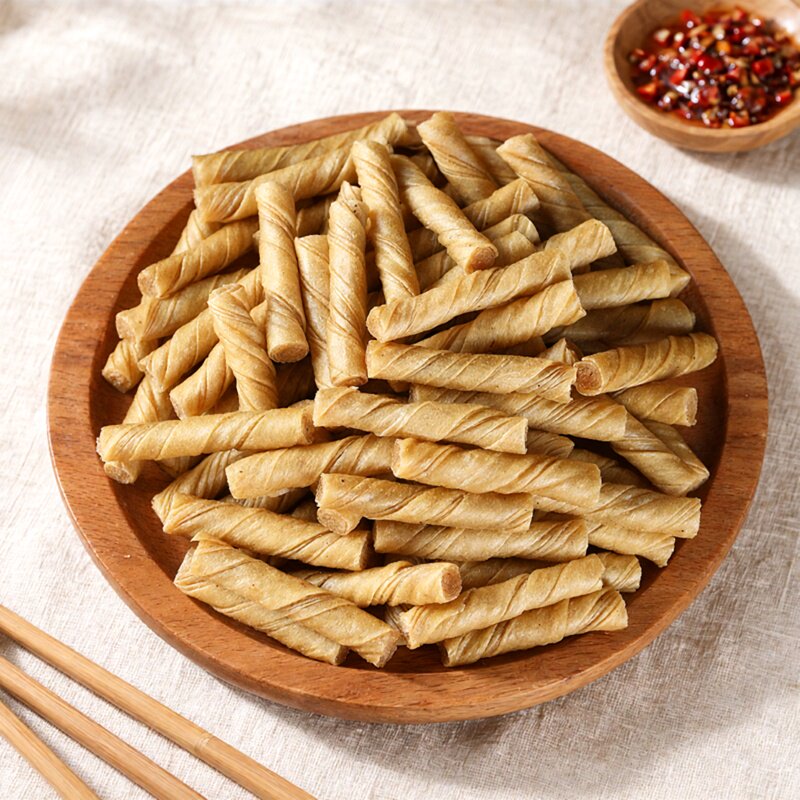 河南特产大豆素肉干豆筋丁豆制品图片