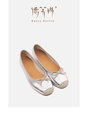德芙琳Kacey Devlin夏季新款蝴蝶结芭蕾舞鞋女KD8030