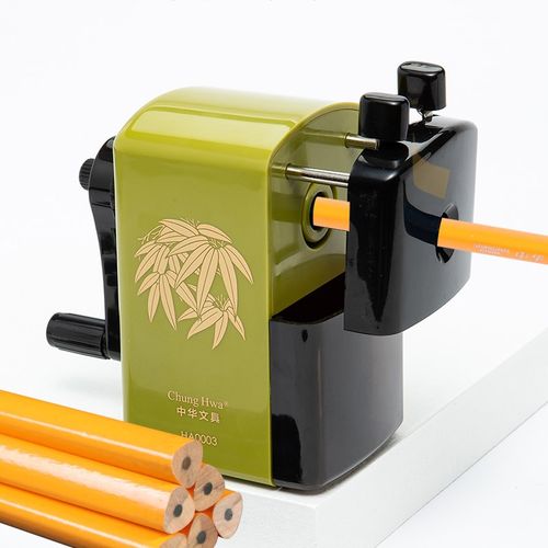 中华大口径手摇卷笔刀自动进铅n削笔机转笔刀卷笔器铅笔刀手动儿