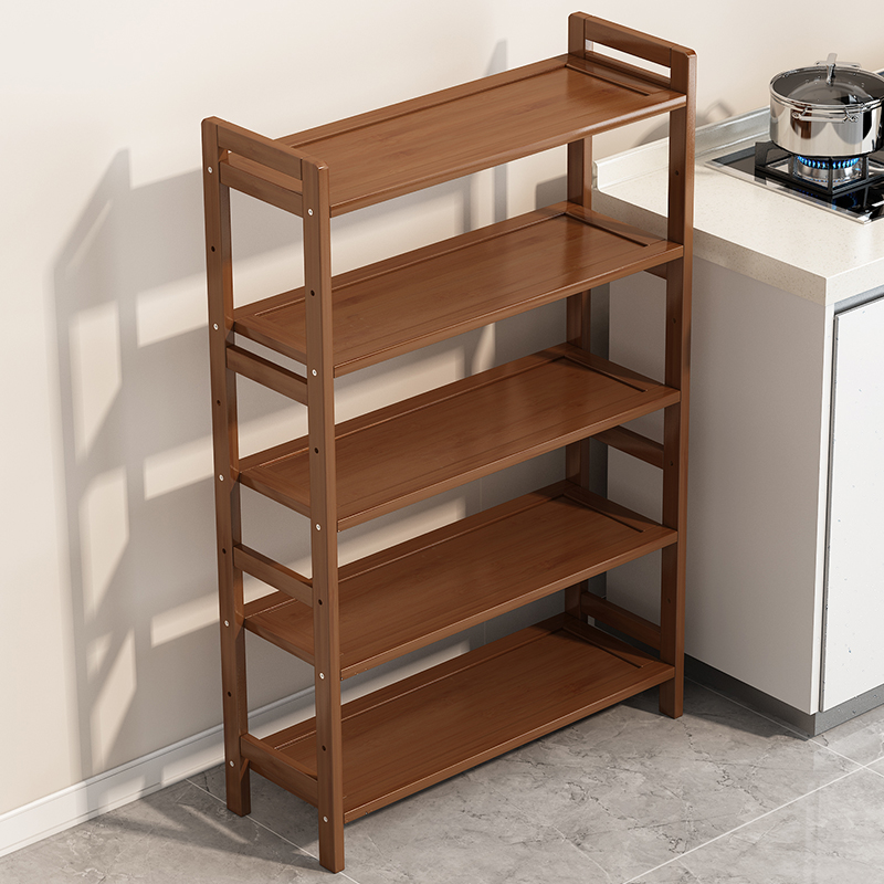 厨房置物架多功能收纳q架调料油盐酱醋杂物架落地靠墙多层果蔬菜